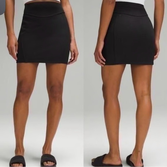 Lululemon Athletica Black Pencil Skirt - Picture 1 of 7
